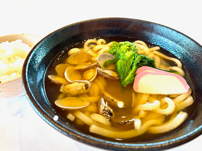 あさり出汁うどん